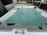 Freeflow Excursion Premier Spa – Arctic White / Coastal Grey - The Spa Shop